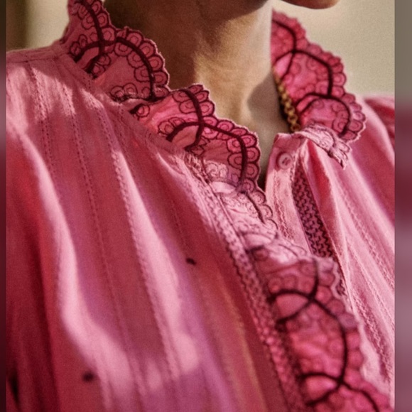 SEZANE MATHILDA SHIRT - Picture 2 of 3